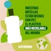 Nuestras botellas están hechas con pet, el plástico más reciclable del mundo